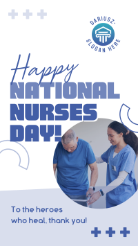 Healthcare Nurses Day Facebook story Image Preview