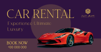 Lux Car Rental Facebook Ad Image Preview