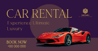 Lux Car Rental Facebook ad Image Preview
