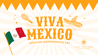 Mexican Independence Facebook Event Cover Design