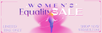Women Equality Sale Twitter header (cover) Image Preview