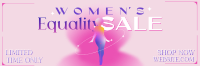 Women Equality Sale Twitter Header Image Preview