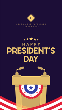 Presidents Day Event Facebook story Image Preview