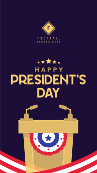 Presidents Day Event Facebook Story Design