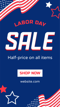 Labor Day Sale Instagram Reel Image Preview