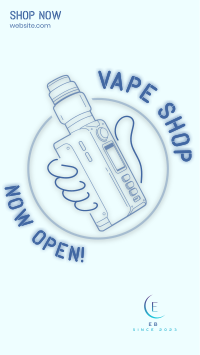 Vape Handle Instagram story Image Preview