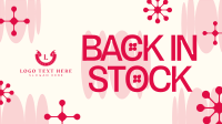 Geometric Back In Stock Animation Preview