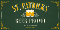 Paddy's Day Beer Promo Twitter post Image Preview