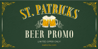 Paddy's Day Beer Promo Twitter Post Preview