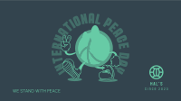 International Peace Day Facebook Event Cover Design