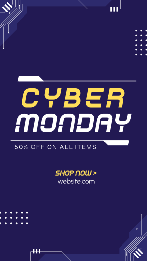 Circuit Cyber Monday Instagram story