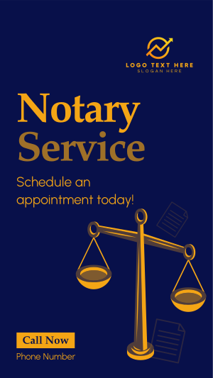 Professional Notary Services Instagram story Image Preview