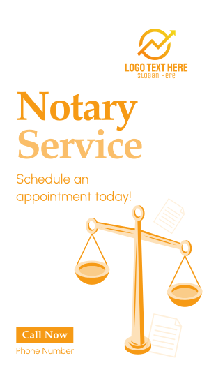 Professional Notary Services Instagram story