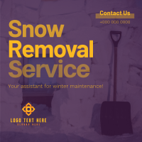 Snow Removal Assistant Linkedin Post Image Preview