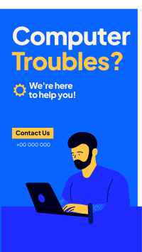 Computer Repair Instagram story Image Preview