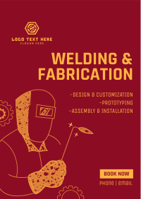Welding & Fabrication Services Flyer Image Preview
