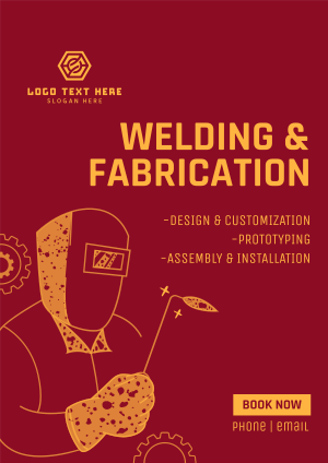 Welding & Fabrication Services Flyer Image Preview