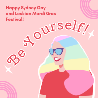 Happy Mardi Gras Instagram post Image Preview