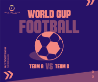 World Cup Next Match Facebook Post Design