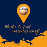 Dream Getaway Instagram Post Design