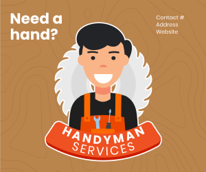 Handyman Services Facebook post Image Preview