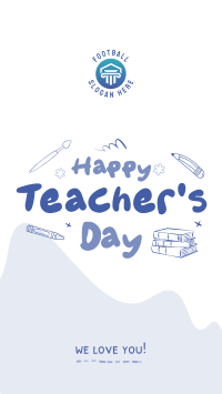 Teachers Day Greeting Instagram story Image Preview