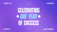 Company Anniversary Animation Preview