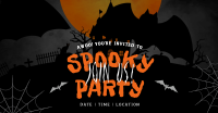Haunted House Party Facebook ad Image Preview