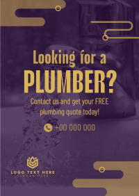 Pipes Repair Service Poster Image Preview