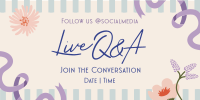 Live Q&A Conversation Twitter Post Image Preview