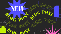 Quirky New Blog Post Facebook event cover Image Preview