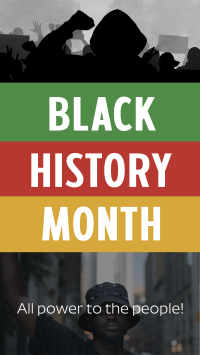 Power Black History Month TikTok video Image Preview