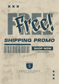 Street Style Shipping Flyer Image Preview