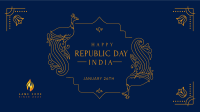 Republic Day India Facebook Event Cover Design