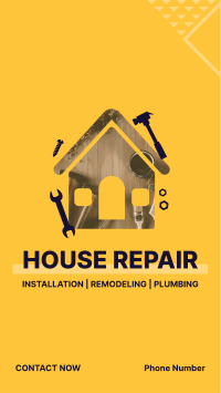 House Repair Company Facebook Story Design