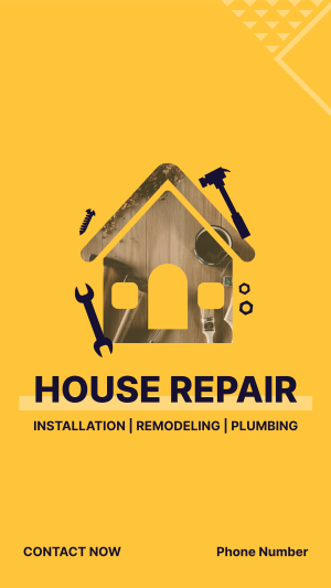 House Repair Company Facebook story Image Preview