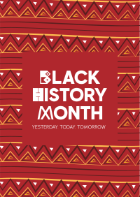 Black History Celebration Poster Image Preview