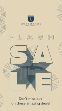 Flash Sale Now TikTok video Image Preview