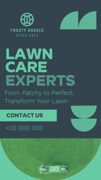 Expert Lawn Care Professional TikTok Video Image Preview