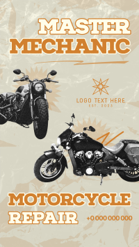 Motorcycle Repair Instagram Reel Design