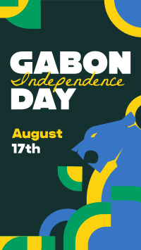 Gabon National Day YouTube short Image Preview