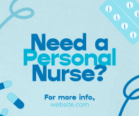 Caring Professional Nurse Facebook post Image Preview