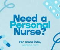 Caring Professional Nurse Facebook Post Image Preview