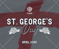 St. George's Cross Facebook Post Design