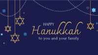 Beautiful Hanukkah Facebook event cover Image Preview
