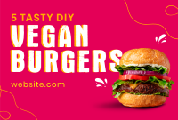 Vegan Burger Buns  Pinterest Cover Design