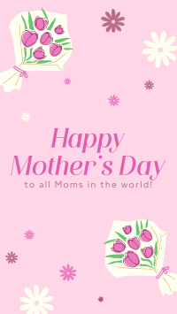 Mother's Day Bouquet TikTok video Image Preview