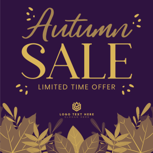 Autumn Limited Offer Instagram post Image Preview