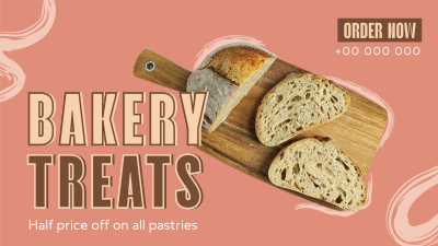 Bakery Treats Facebook event cover Image Preview