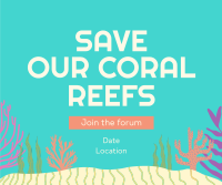 Coral Reef Conference Facebook post Image Preview
